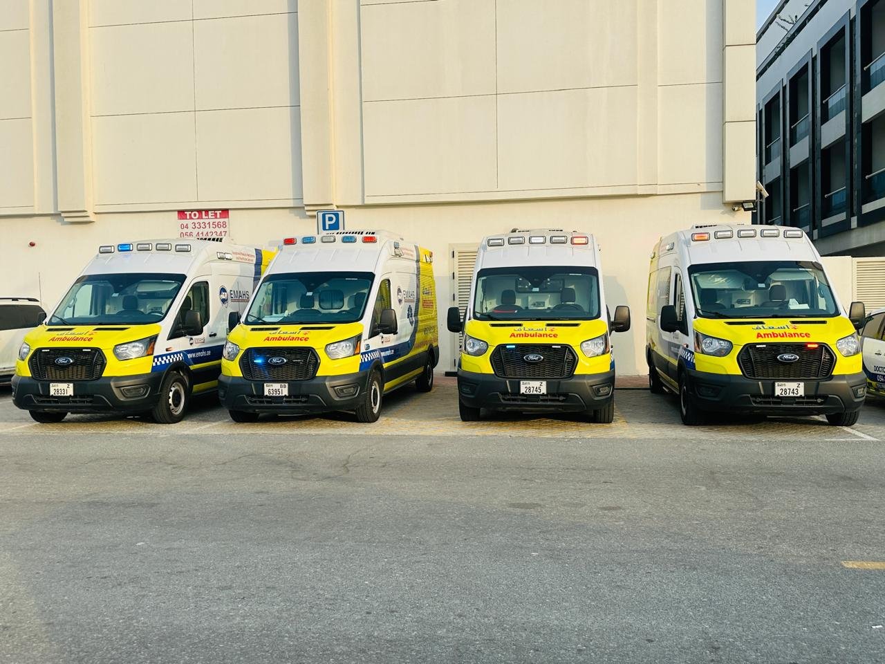 non emergency ambulance transport dubai