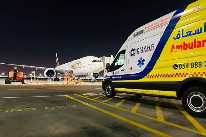 private ambulance dubai