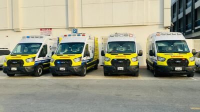 private ambulance service dubai