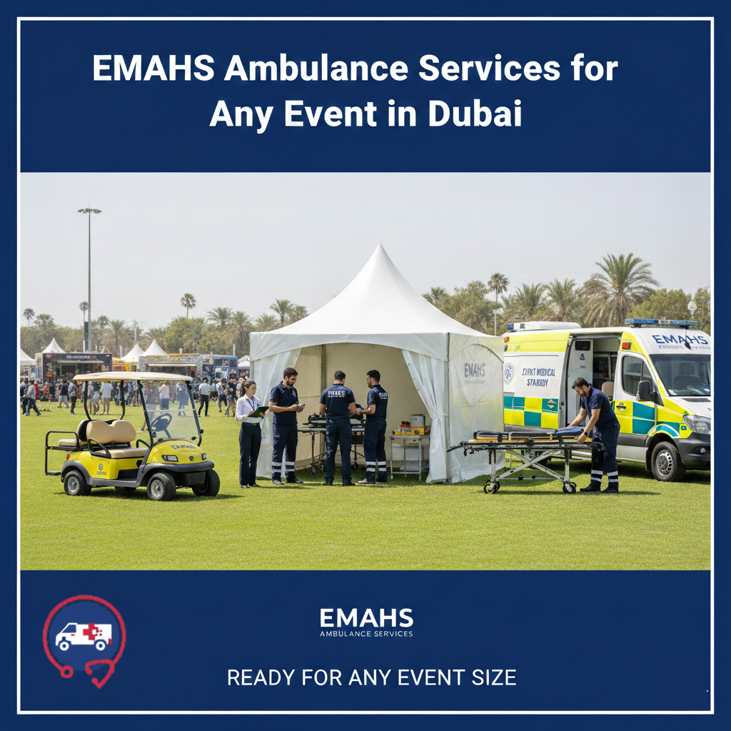 Event Ambulance Service in Dubai