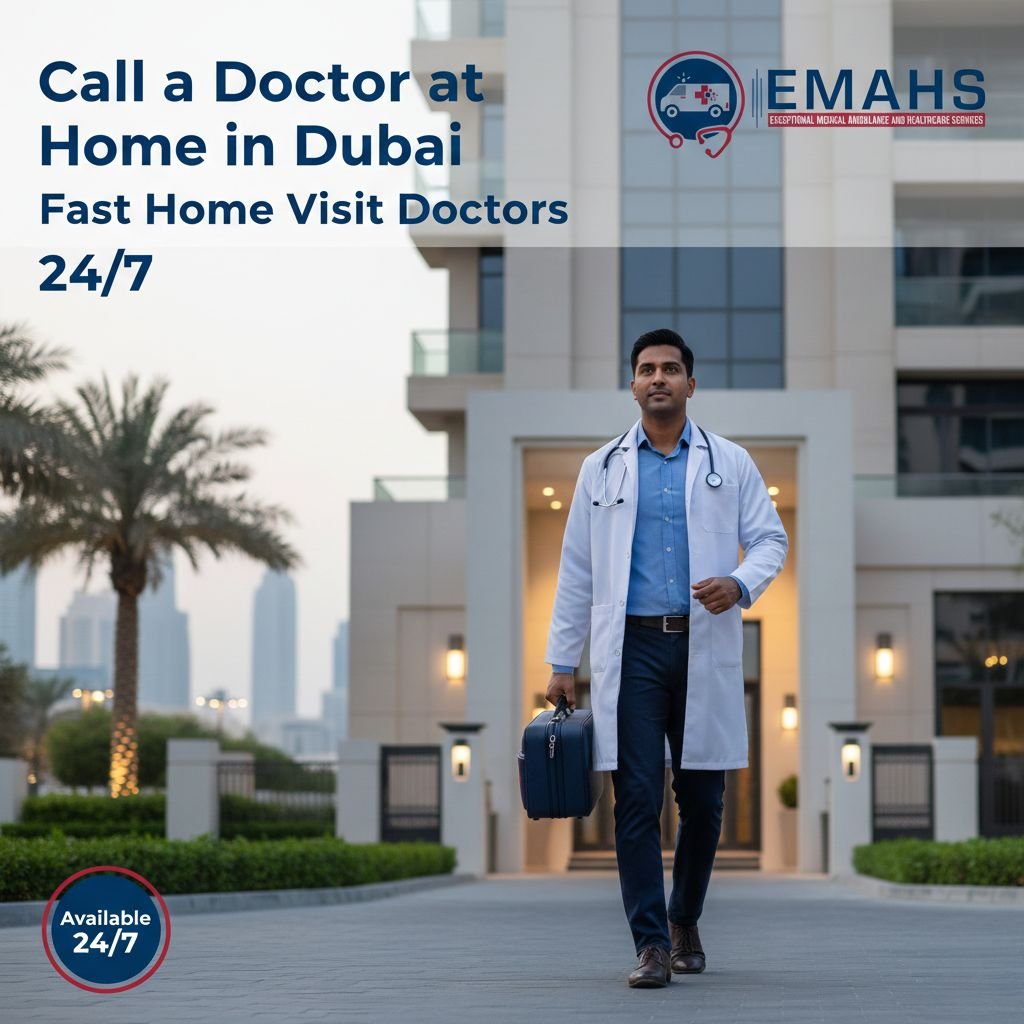 Call a Doctor at Home in Dubai – Fast Home Visit Doctors 24/7