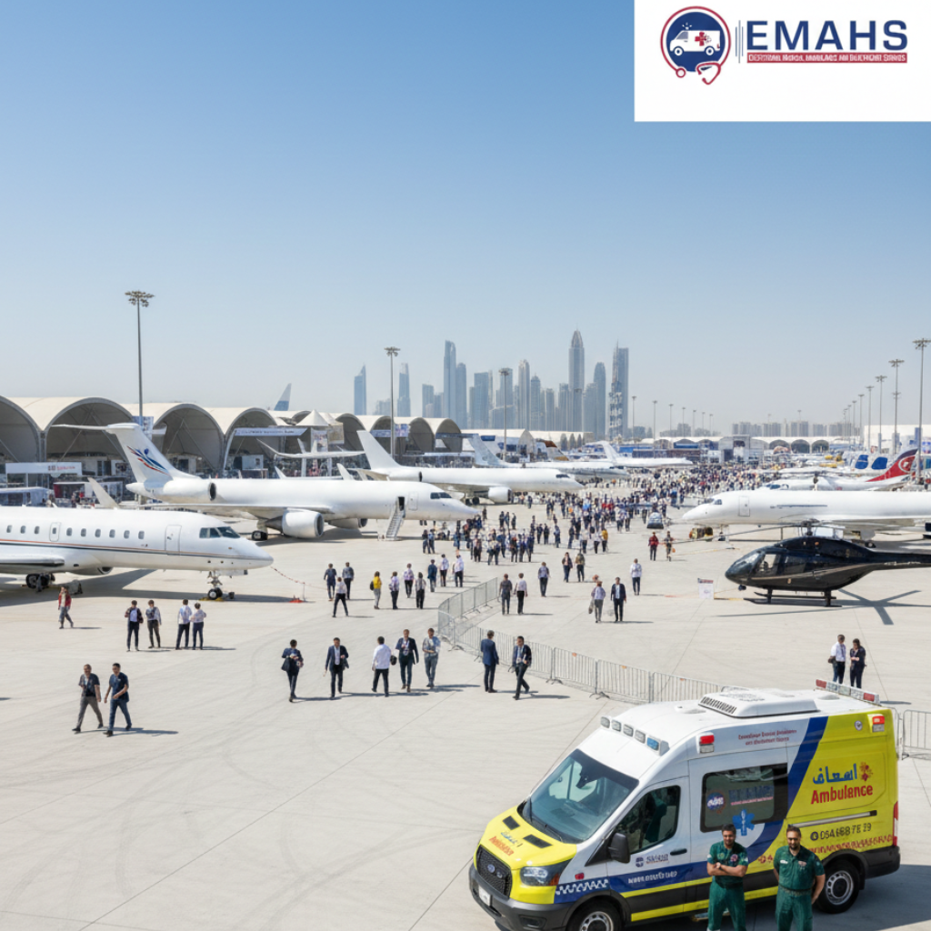 Dubai Airshow 2025 - Event Ambulance Service EMAHS