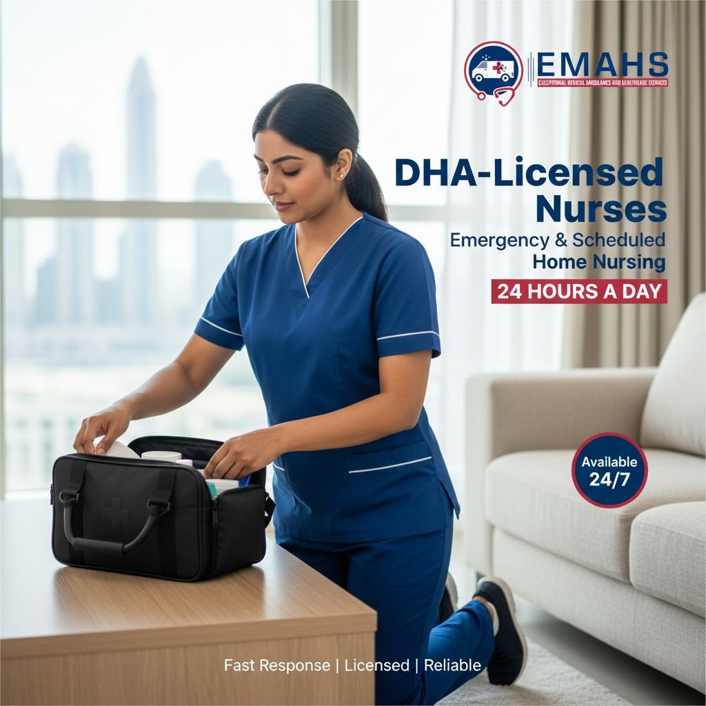 Home Nurse On Call Service in Dubai