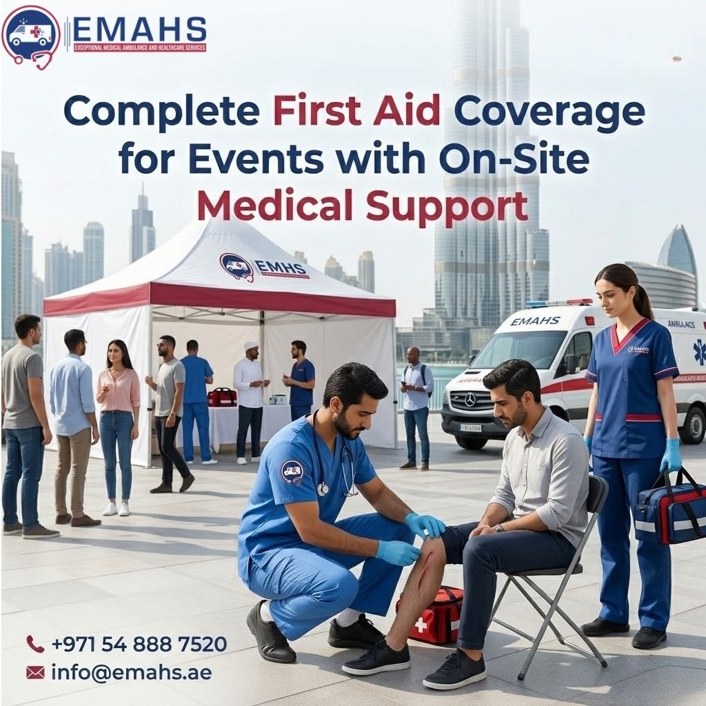 First Aid Cover for Events – Complete Medical Support