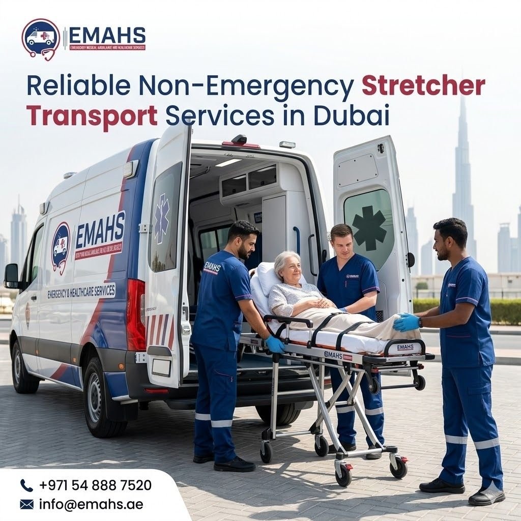 Non-Emergency Stretcher Transport Services in Dubai