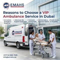Why You Should Choose a VIP Ambulance Service in Dubai During Emergencies